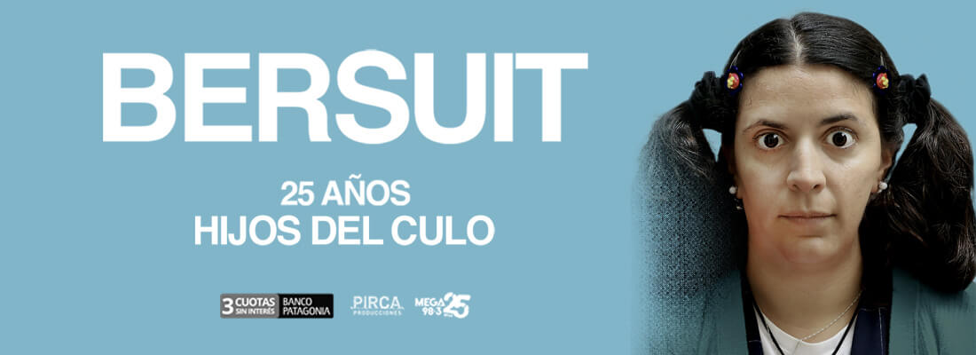 Bersuit Vergarabat en vivo celebrando los 25 años de Hijos del Culo en el Movistar Arena.